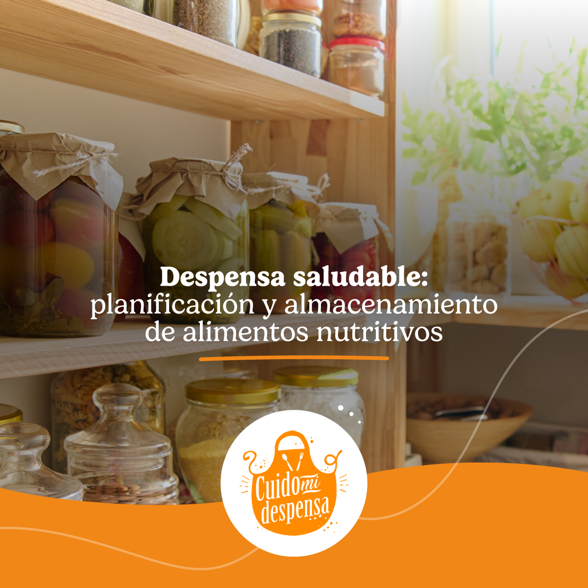Planificación y almacenamiento de alimentos nutritivos - Banner 1