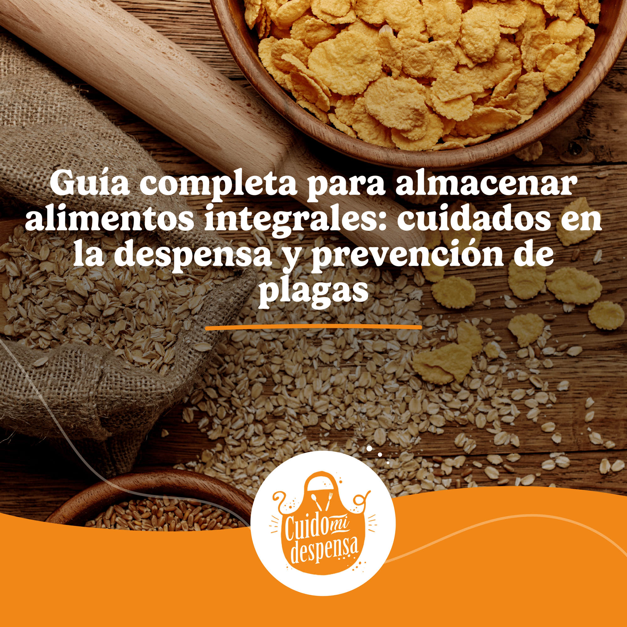 Guía completa para almacenar alimentos integrales, cuidados en la despensa y prevencion de plagas - Banner 3