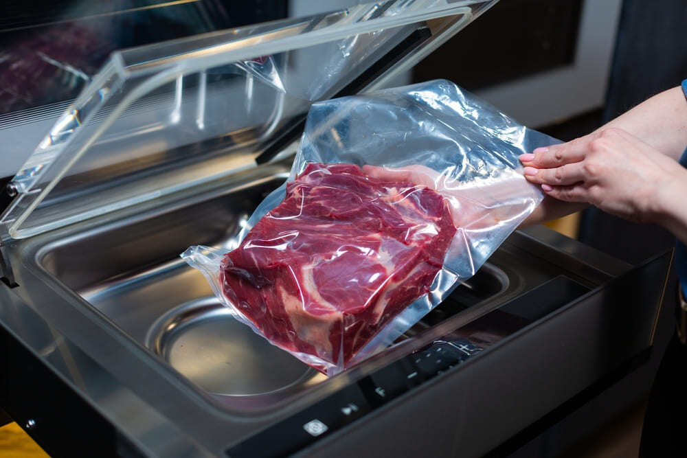carne sellada al vacío en casa